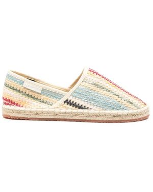 Superga 3009 Striped Espadrilles - Natural