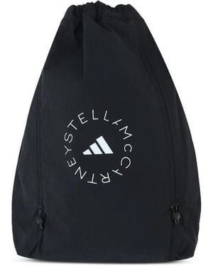 adidas By Stella McCartney Logo-Print Backpack - Black