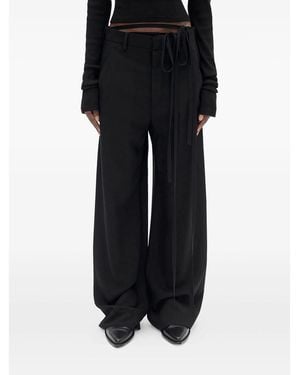 Ann Demeulemeester Trousers - Black