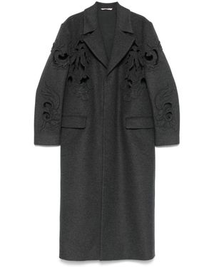 Valentino Garavani Cut-Out Coat - Black