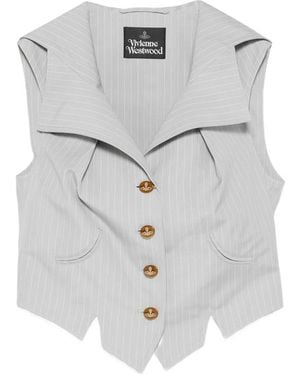 Vivienne Westwood Waistcoat Cotton: 100. Waistcoats - Grey