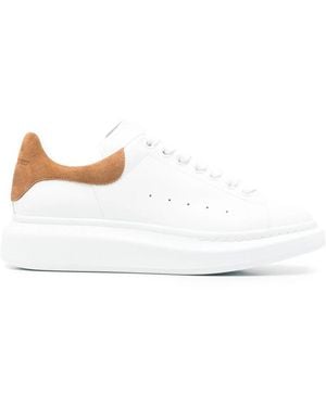 McQueen Oversized Trainer - White