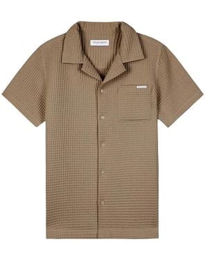 Maison Labiche Chest-Pocket Short-Sleeve Shirt - Brown