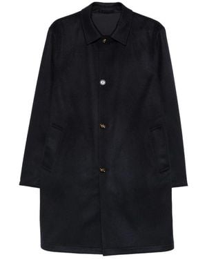 KIRED Single-Breasted Reversible Coat - Blue