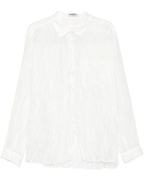 LA PISCINE Long-Sleeve Shirt - White
