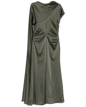 Jonathan Simkhai Draped Asymmetric Midi Dress - Green