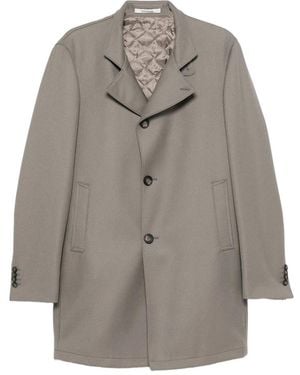 Tagliatore Single-Breasted Coat Gordon - Grey