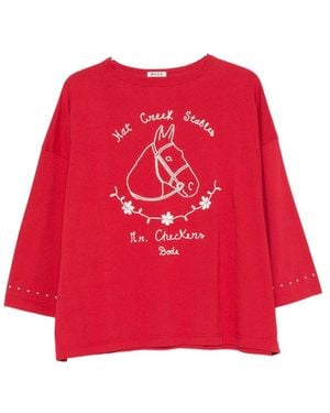 Bode Sweaters And Knitwear - Red