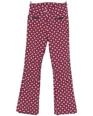 Fusalp Patterned Pants - Red