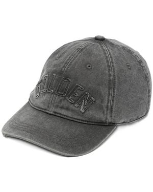 Golden Goose Washed-Effect Baseball Cap - Grey