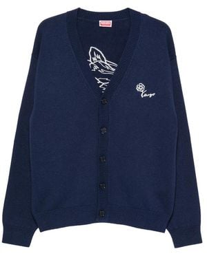 KENZO Jumpers & Knitwear - Blue