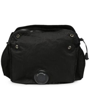 C.P. Company C. P. Company Logo-Patch Belt Bag - Black