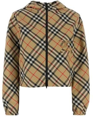 Burberry Neutrals Jackets - Natural