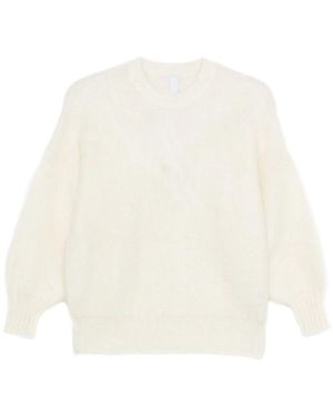 CFCL Round-Neck Sweater - White
