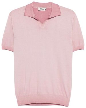 Altea Polo-Collar T-Shirt - Pink