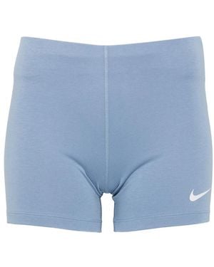 Nike Logo-Print Performance Shorts - Blue