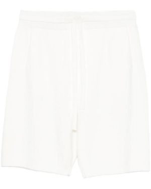 Scaglione Drawstring Shorts - White