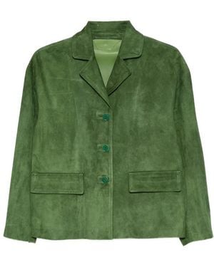 SANTORO Button Pocket Jacket - Green