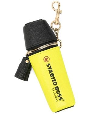 Anya Hindmarch Tassel-Detail Keyring - Yellow