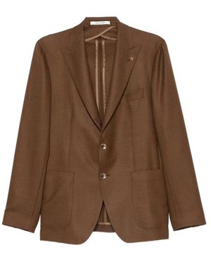 Tagliatore Blazer Virgin Wool - Brown