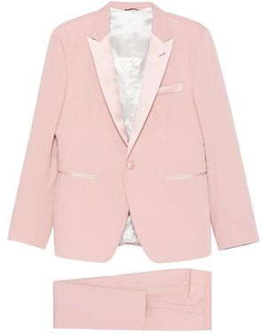 Reveres 1949 Shawl-Collar Suit - Pink