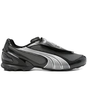 Puma X Ahluwalia X Ahluwalia Logo-Print Trainers - Black