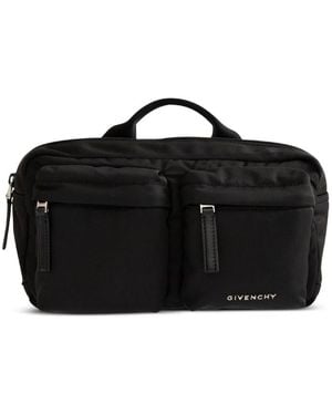 Givenchy Multi-Pocket Top-Handle Belt Bag - Black