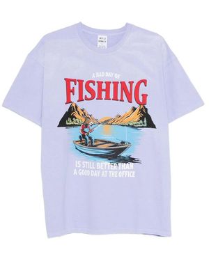 WILD DONKEY Graphic-Print T-Shirt - White