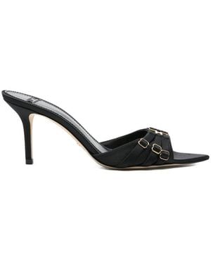 Elisabetta Franchi Pointed Toe Slip-On Shoes - Black