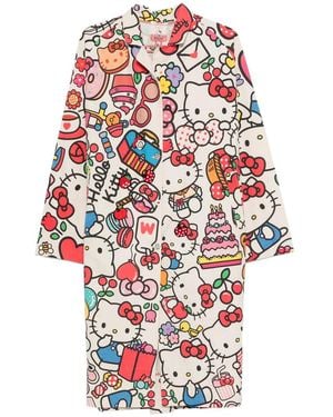 Péro Printed Jacket - Red