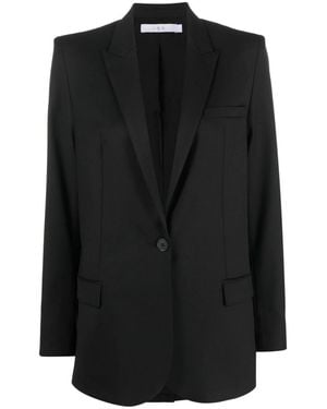 IRO Single-Breasted Tailored Blazer - Black