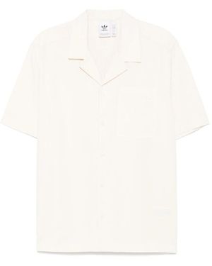 adidas Seersucker Shirt - White