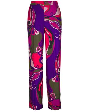 PUCCI Trousers - Purple