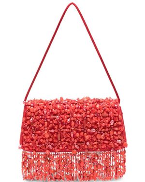 Cult Gaia Shoulder Bag Idalia Canyo - Red