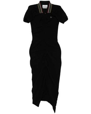 Vivienne Westwood Cotton Polo Dress - Black
