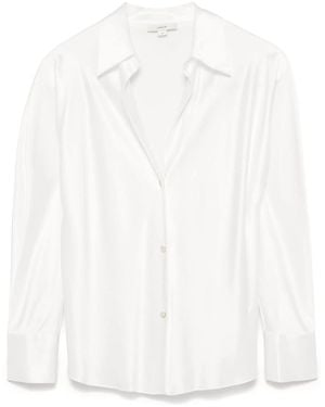 Vince Satin Shirt - White