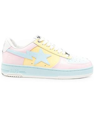 A Bathing Ape Bape Sta Sneakers - White