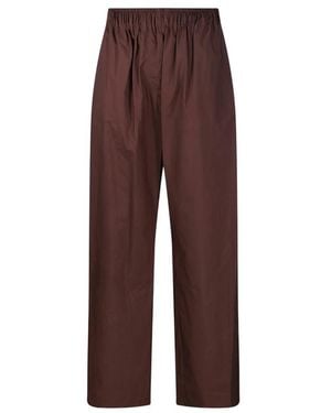 Thelatest Dora Elasticated Trousers - Brown