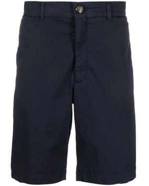 Brunello Cucinelli Twill Bermuda Shorts - Blue