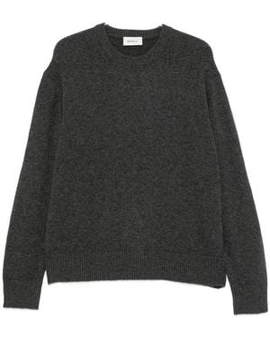 Diana Studio Ribbed-Trim Crew-Neck Jumper - Black