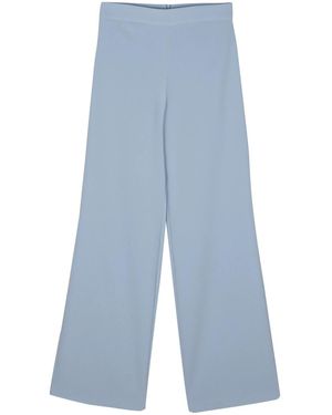 Fely Campo Zipped Straight Trousers - Blue