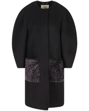 Fendi Coats - Black