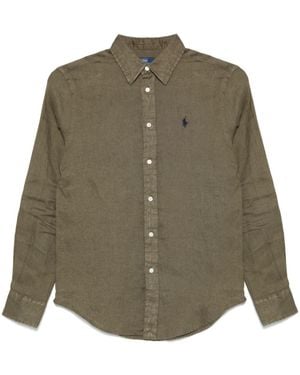 Polo Ralph Lauren Linen Shirt - Green