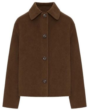 Soeur Gyoda Button-Up Jacket - Brown
