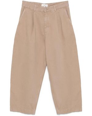 Studio Nicholson Pleated Carpenter Trousers - Natural