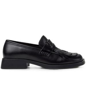 Camper Twins Fringed-Tassel Loafers - Black