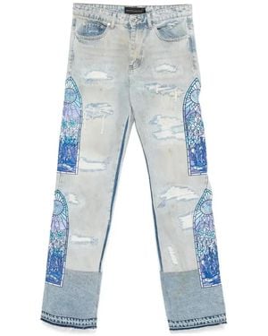 Who Decides War Winter Mechanic Jeans - Blue