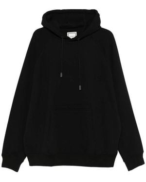 WOOYOUNGMI Hooded Cotton Sweatshirt - Black