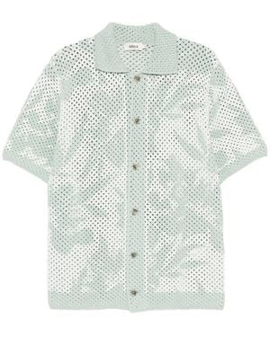 Altea Floreal-Print Short-Sleeve Shirt - Green