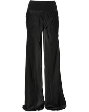 Rick Owens Wide Trousers - Black
